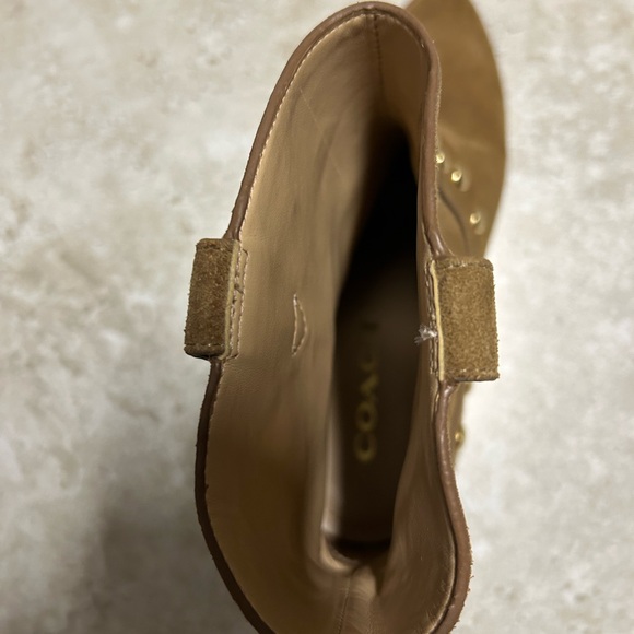 ❌❌SOLD❌❌NEW Coach Paline Suede studded bootie - Picture 9 of 11